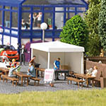 070-1828 - H0 - Bratwurst-Grillstand